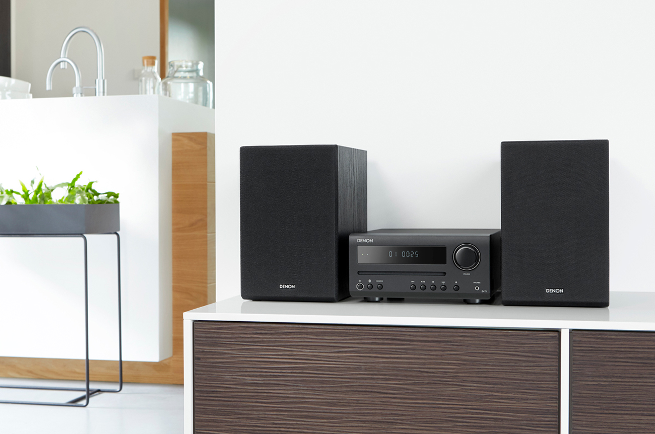 Denon D-T1 Hi-Fi Mini System with CD and Bluetooth - Newegg.com