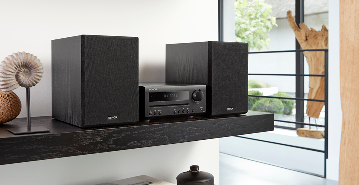 Denon D-T1 Hi-Fi Mini System with CD and Bluetooth - Newegg.com