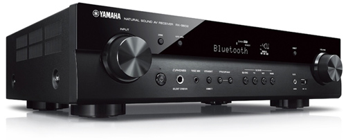Yamaha RX-S602 Slimline 5.1-Channel AV Receiver with MusicCast facing forward