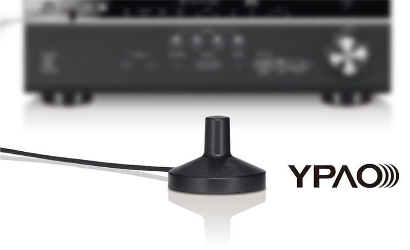Yamaha RX-V685 7.2-Channel AV Receiver YPAO close-up