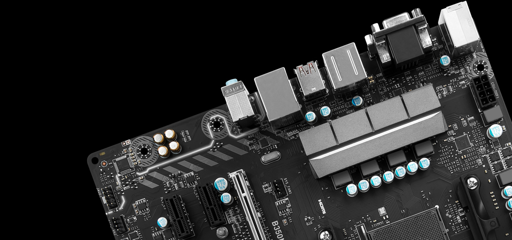 【最新BIOSに更新済】B350M BAZOOKA + Ryzen 5 2600 Refurbished: MSI B350M BAZOOKA AM4 Micro ATX AMD Motherboard