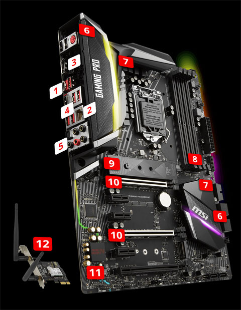 Z370m gaming hot sale pro ac