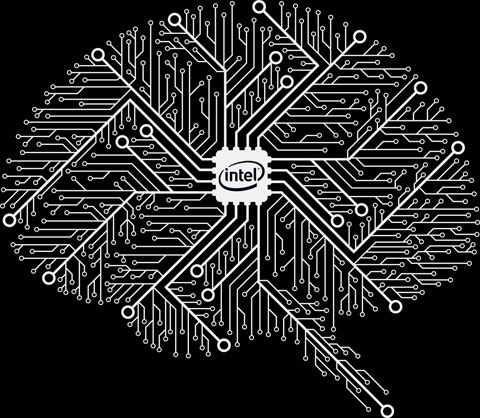 Intel Brain Graphic