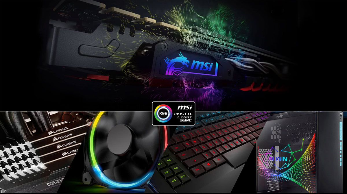 Mystic Light Sync Components and Peripherals