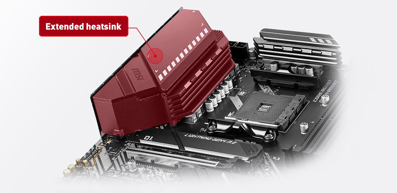 MSI MAG X570S TOMAHAWK MAX WIFI AM4 ATX AMD Motherboard