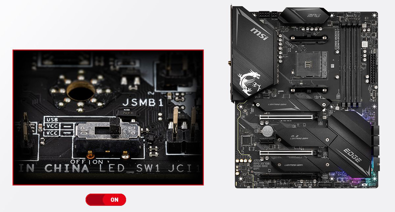 Used MSI MPG X570 GAMING EDGE WIFI (Socket AM4) USB-C Gen2 AMD