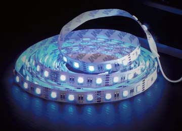 Supports RGBW & UV Light Strips