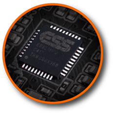 ESS SABRE of the motherboard