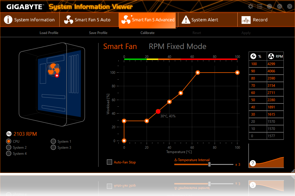 software_siv, a screenshot of system information viewer