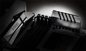 ASRock X299 Motherboard's Heat Sinks