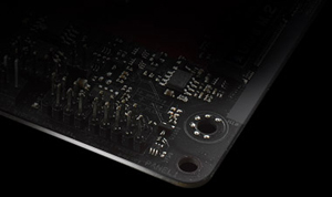 ASRock X299 Motherboard's Bottom Right Corner