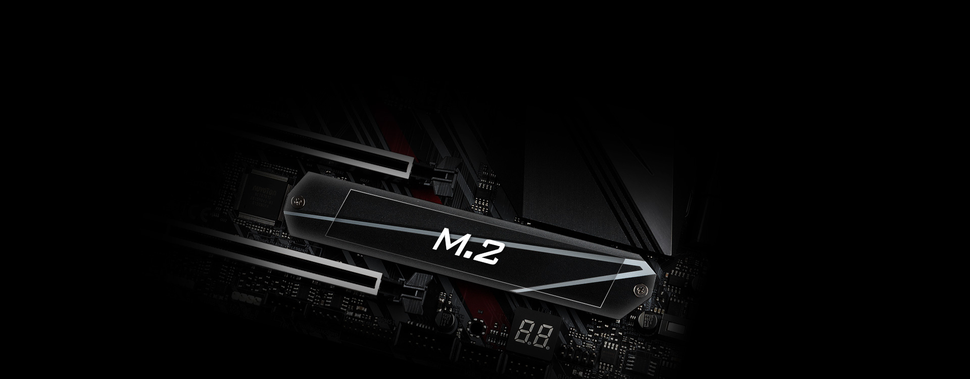 M.2 slot on the ASRock z390 motherboard