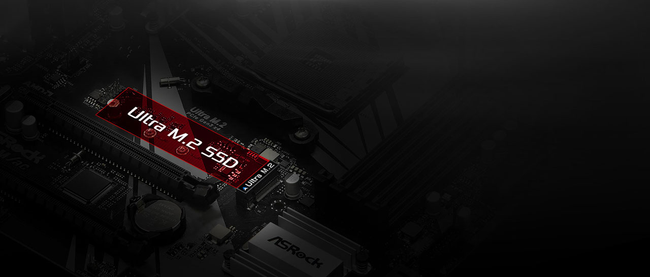 ASRock B450M/AC R2.0 AM4 AMD Promontory B450 SATA 6Gb/s Micro ATX AMD  Motherboard 