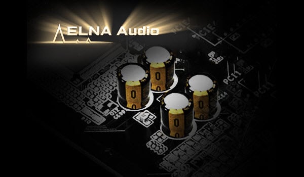 four ELNA audio caps