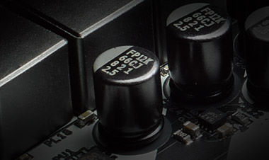  Closeup of capacitors   