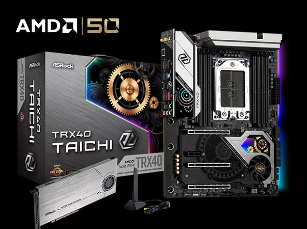 TRX40 Taichi motherboard
