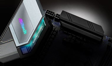 SA-Heatsink-B550 of the motherboard