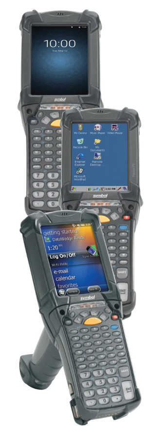 Zebra (Symbol) MC9200 Series 53-key Alphanumeric Handheld Mobile Computer  and 1D Barcode Scanner, 1GB RAM, 2 GB Flash, Android - MC92N0-GA0SYEYA6WR