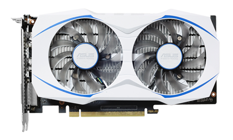 ASUS Dual series of GeForce GTX 1050 graphics card 