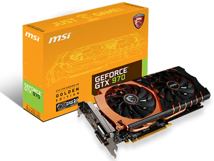 Global GTX 970 GAMING 4G Golden Edition