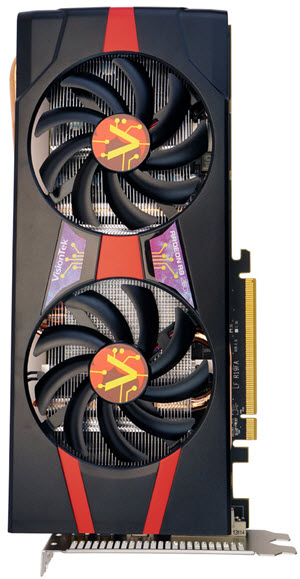 RADEON R9 280X Top View