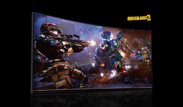 a character is shooting at a monster in Borderlands 3
