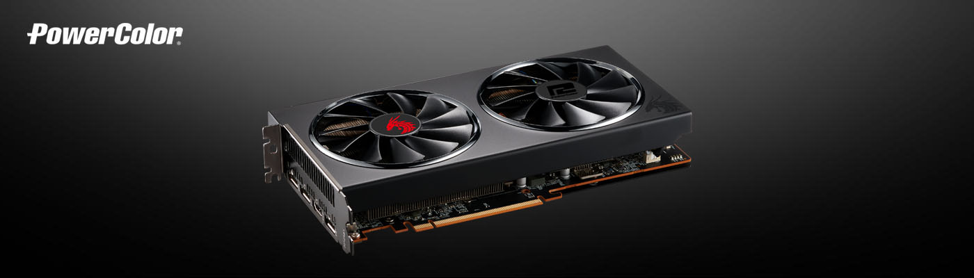 main banner of PowerColor Red Dragon Radeon RX 5700 XT graphics card