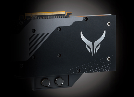 Liquid Devil Radeon RX 5700 XT Backplate view