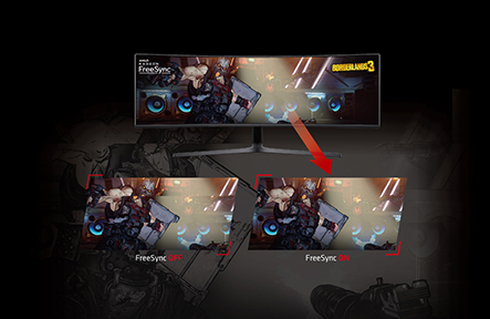 Liquid Devil Radeon RX 5700 XT FreeSync on three monitors