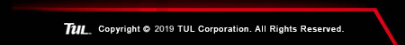 Red line and TUL corporation icon