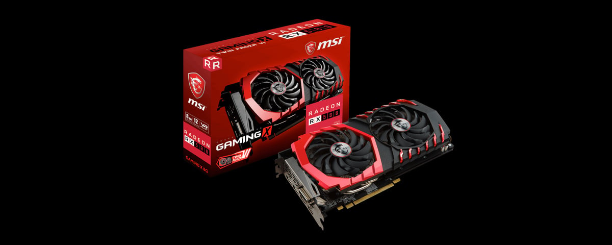 Msi gaming x online 580 8gb