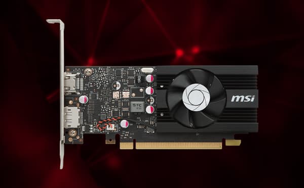 Refurbished: MSI GeForce GT 1030 Video Card GT 1030 2GD4 LP OC