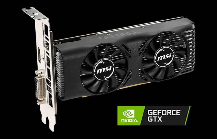 MSI GeForce GTX 1650 4GT LP-