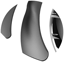 Dispersion Fan Blade
