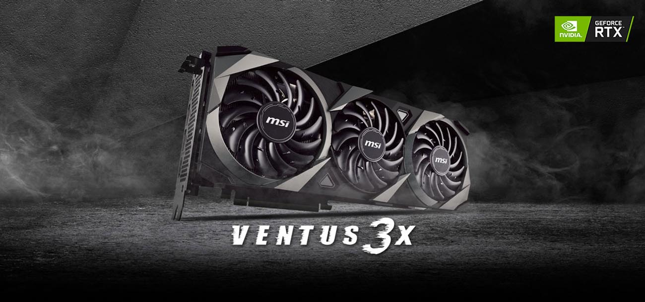 MSI Ventus GeForce RTX 3080 Graphics Card RTX 3080 VENTUS 3X 10G 