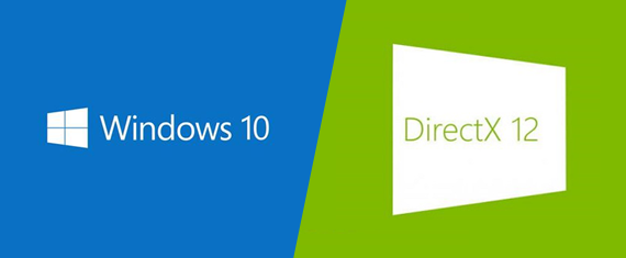 Windows 10 and DirectX 12 logos