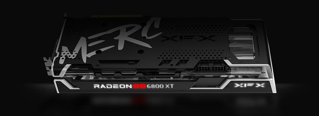  XFX Speedster MERC319 AMD Radeon RX 6800 XT CORE Gaming  Graphics Card with 16GB GDDR6 HDMI 3xDP RX-68XTALFD9 : Electronics