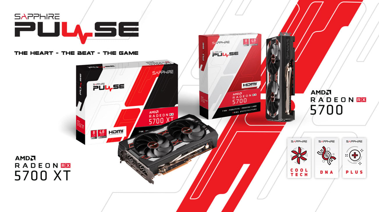 Sapphire radeon rx online 5700 xt pulse 8gb