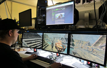 NVIDIA Surround with Up To Four Monitors