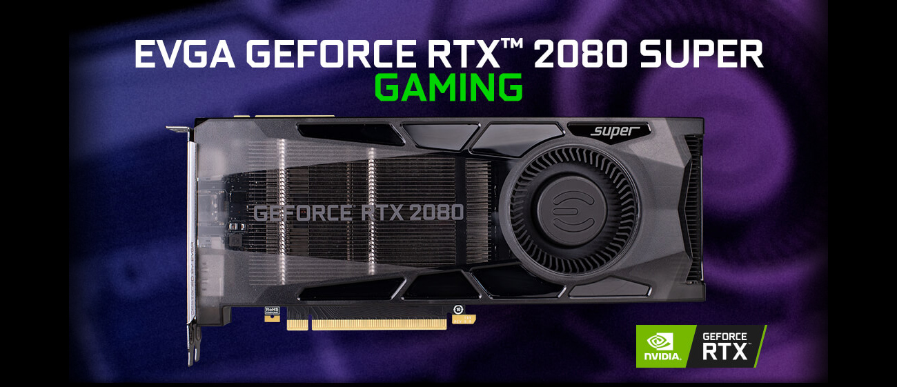 EVGA GEFORCE RTX 2080 SUPER GAMING 08G-P4-3080-KR