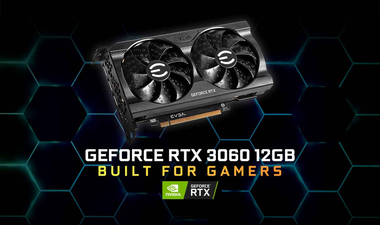 EVGA GeForce RTX 3060 XC GAMING, 12G-P5-3657-KR, 12GB GDDR6, Dual