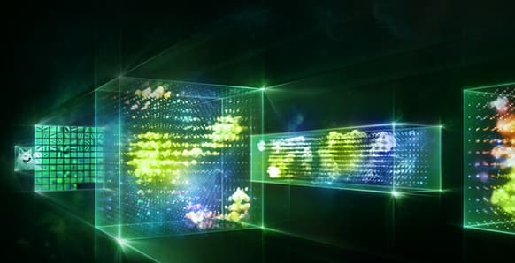 Next-gen gaming technologies graphic visualizing GPU processes