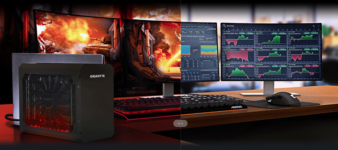 Open Box: GIGABYTE Radeon RX 580 Gaming Box eGPU, GV-RX580IXEB-8GD