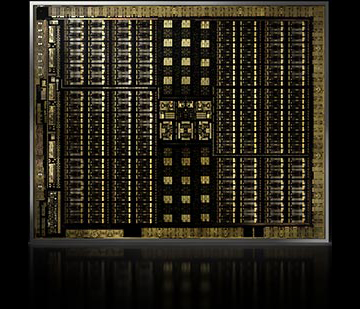  closeup of the Turning GPU   