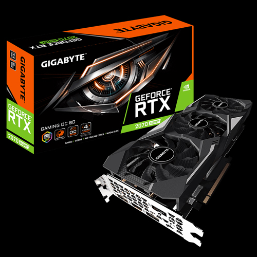 GIGABYTE GeForce RTX 2070 Super GAMING OC 8G Graphics Card, 3 x WINDFORCE  Fans, 8GB 256-Bit GDDR6, GV-N207SGAMING OC-8GC Video Card