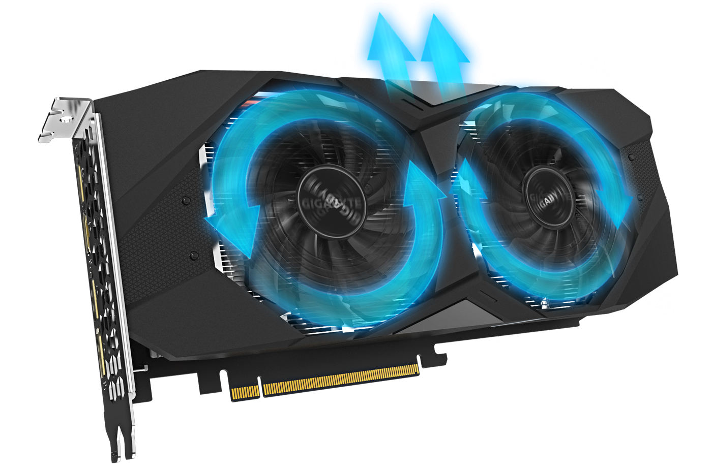 GeForce® RTX 2060 SUPER™ WINDFORCE OC 8G with the alluminum radiator