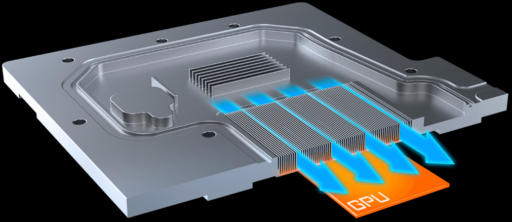 GIGABYTE AORUS GeForce RTX 3080 XTREME WATERFORCE WB 10G Graphics  