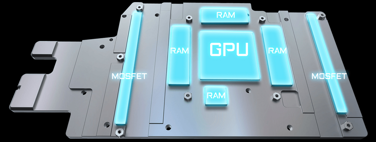 GIGABYTE AORUS GeForce RTX 3080 XTREME WATERFORCE WB 10G Graphics  