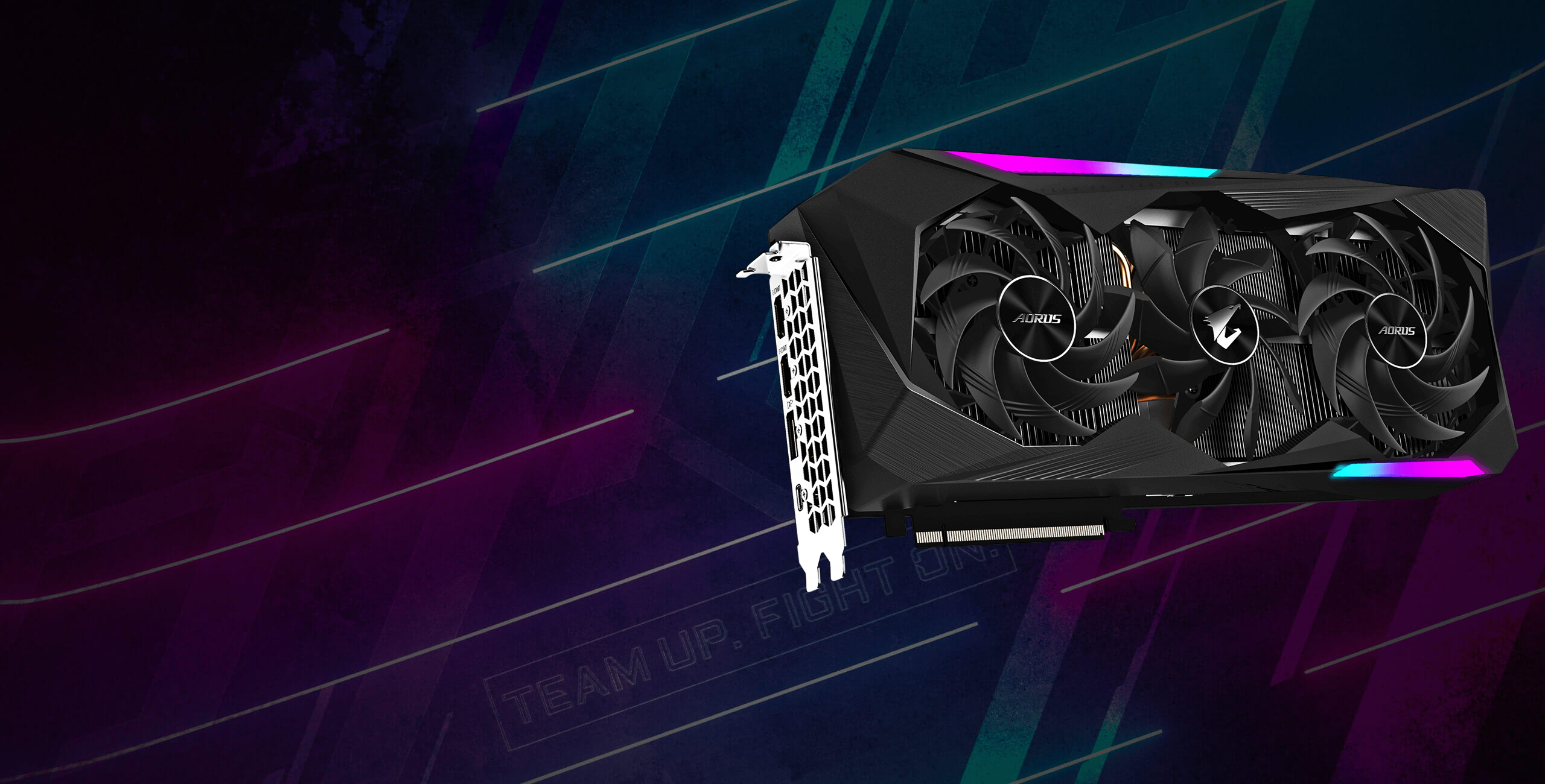 Aorus Radeon rx 6800 xt master 16gb type c with RGB Fusion 2.0