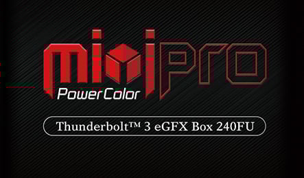 PowerColor Mini Pro Text Logo